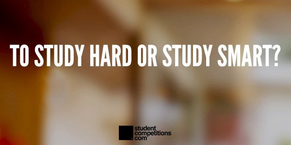 Study Hard vs Study Smart