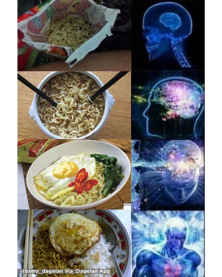 Lagi Musim Bikin Meme Expanding Brain Nih! Versi Indonesianya Ternyata Jauh Lebih Kocak dari Aslinya