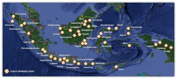 Sejarah emas di indonesia