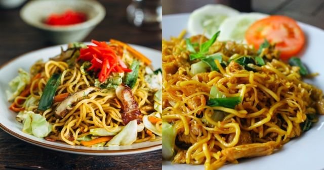 Mirip mie goreng kalau di Indonesia