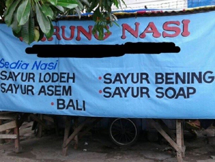 15 Menu Makanan Ini Punya Nama yang Entah Salah Eja atau Memang Ya Begitu