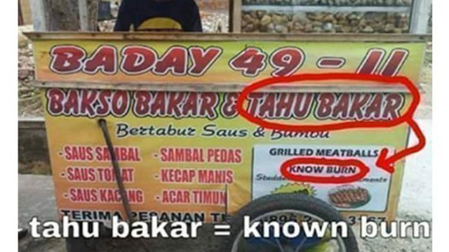 15 Menu Makanan Ini Punya Nama yang Entah Salah Eja atau Memang Ya Begitu