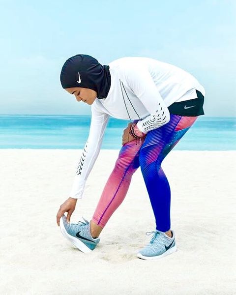 Peluncuran 'Nike Pro Hijab'. Bukti Bahwa Atlet Berhijab Tak Bisa Lagi Dipandang Sebelah Mata