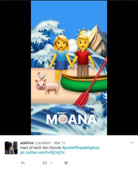 15 Poster Film yang Didesain Ulang Jadi Imut Pakai Emoji, Gemas!