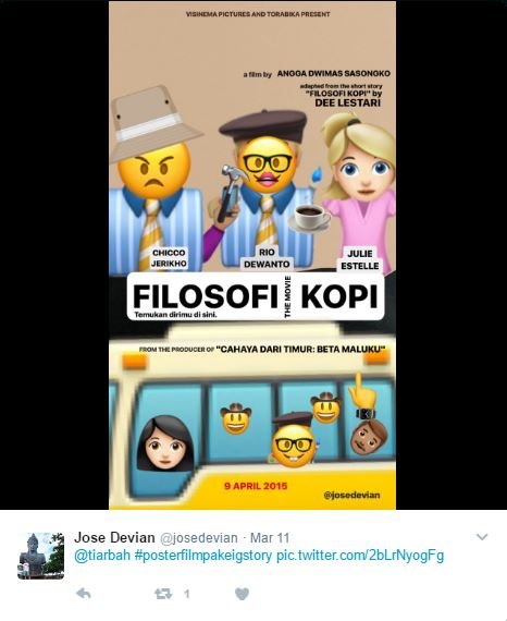 15 Poster Film yang Didesain Ulang Jadi Imut Pakai Emoji, Gemas!