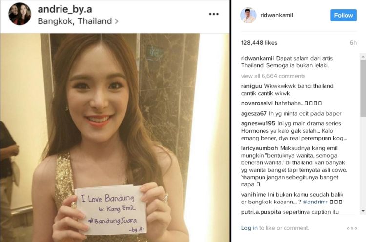 Artis Sebegini Cantik Malah Dibilang Bencong, Bercandaan Ridwan Kamil Diganti Jadi Permintaan Maaf