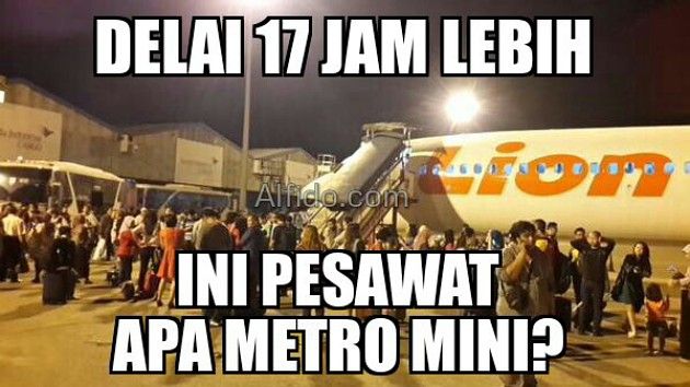 20 Meme Ini Mewakili Derita Penumpang Lion Air yang Serasa Naik Angkot, Ngetem Dulu Sebelum Terbang