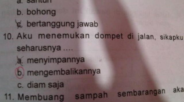 Memang Polos atau Niat Melawak, 17 Jawaban Bocah SD Saat Ujian Ini Kadang Ada Benarnya