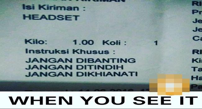 13 Taktik Kocak Biar Paketmu Mendarat Aman, Karena Tulisan ‘Jangan Dibanting’ Saja Nggak Cukup