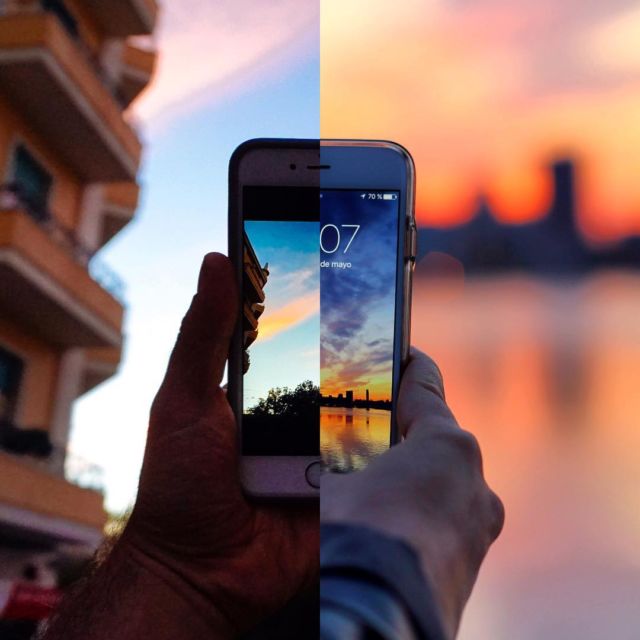 Pasangan LDR Ini Menggabungkan Foto Mereka yang Berada di Negara Berbeda. Romantis Banget Bukan?