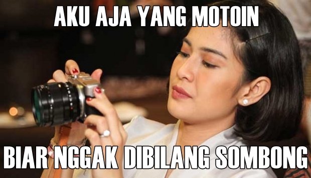 11 Meme ‘Pukpuk’ untuk Dian Sastro, Semoga Bisa Bikin Maaf-Maafan dengan Fans