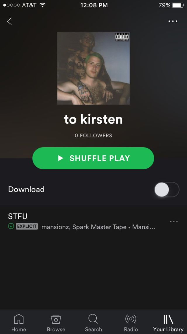 Pas Dirangkai, Gabungan Judul Lagu di Playlist Spotify Cewek Ini Punya Pesan Tersirat: Minta Putus!