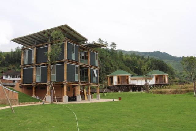 Energy Efficient Bamboo House