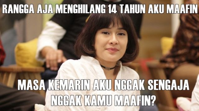 11 Meme ‘Pukpuk’ untuk Dian Sastro, Semoga Bisa Bikin Maaf-Maafan dengan Fans