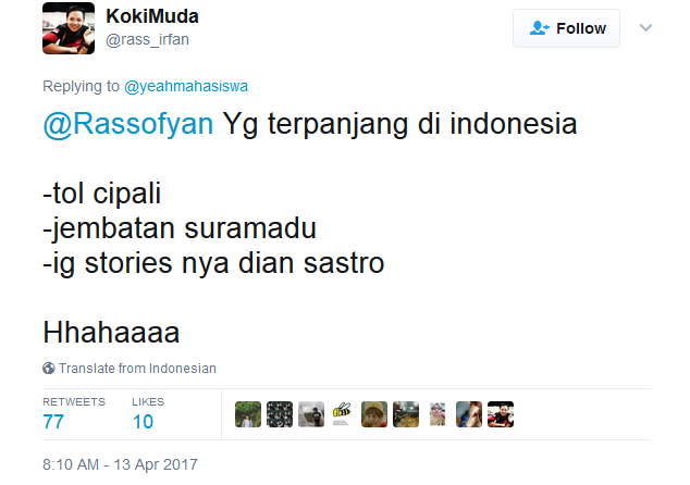 22 Reaksi Kocak Netizen ke Postingan IG Stories Dian Sastro yang Udah Kayak Titik-Titik Soal Ujian