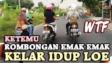 Maaf Selama Ini Mengira Hanya Mitos, Ternyata Ibu-Ibu Motor Matic Memang Raja Jalanan, Resmi!