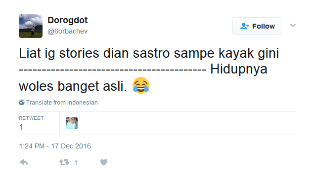 22 Reaksi Kocak Netizen ke Postingan IG Stories Dian Sastro yang Udah Kayak Titik-Titik Soal Ujian