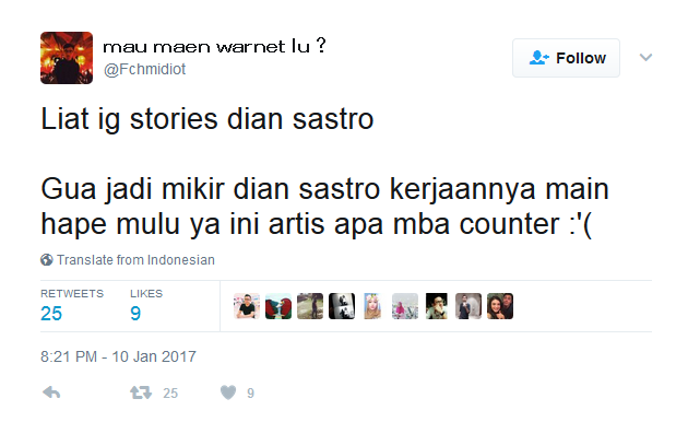 22 Reaksi Kocak Netizen ke Postingan IG Stories Dian Sastro yang Udah Kayak Titik-Titik Soal Ujian