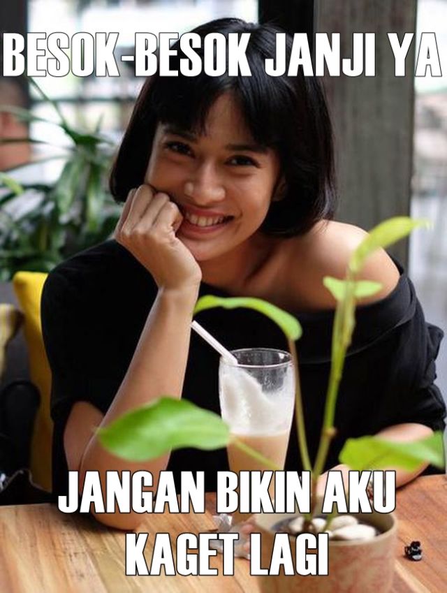 11 Meme ‘Pukpuk’ untuk Dian Sastro, Semoga Bisa Bikin Maaf-Maafan dengan Fans