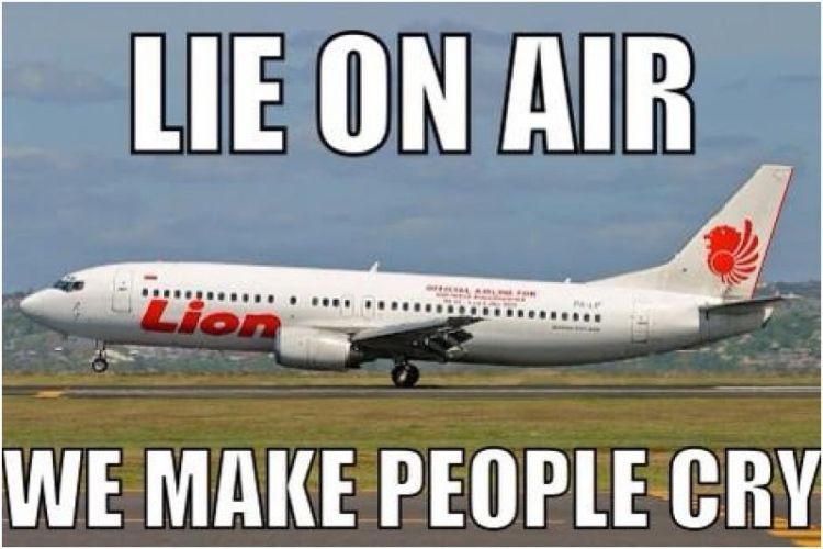 20 Meme Ini Mewakili Derita Penumpang Lion Air yang Serasa Naik Angkot, Ngetem Dulu Sebelum Terbang