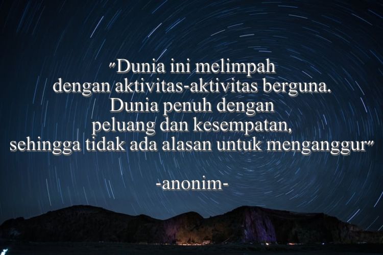 12 Penyemangat untukmu yang Lagi Cari Kerja. Tetap Semangat, Meski Kadang Dipandang Sebelah Mata