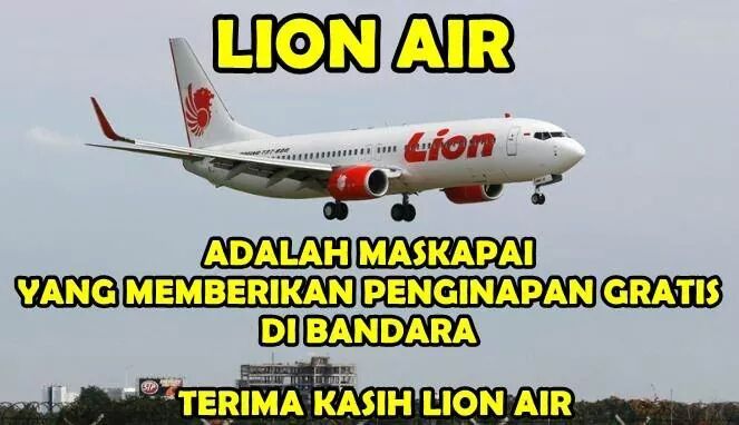 20 Meme Ini Mewakili Derita Penumpang Lion Air yang Serasa Naik Angkot, Ngetem Dulu Sebelum Terbang