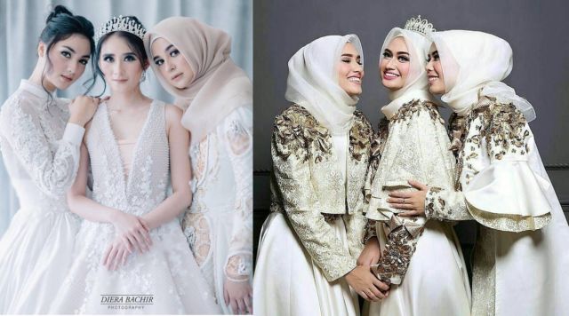 Ide Pose Cantik Saat Foto Bareng Bridesmaids Ini Bisa Kamu Tiru, Demi Album Kenangan Momen Bahagiamu