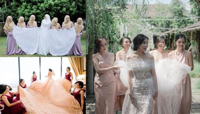 Ide Pose Cantik Saat Foto Bareng Bridesmaids Ini Bisa Kamu Tiru, Demi Album Kenangan Momen Bahagiamu