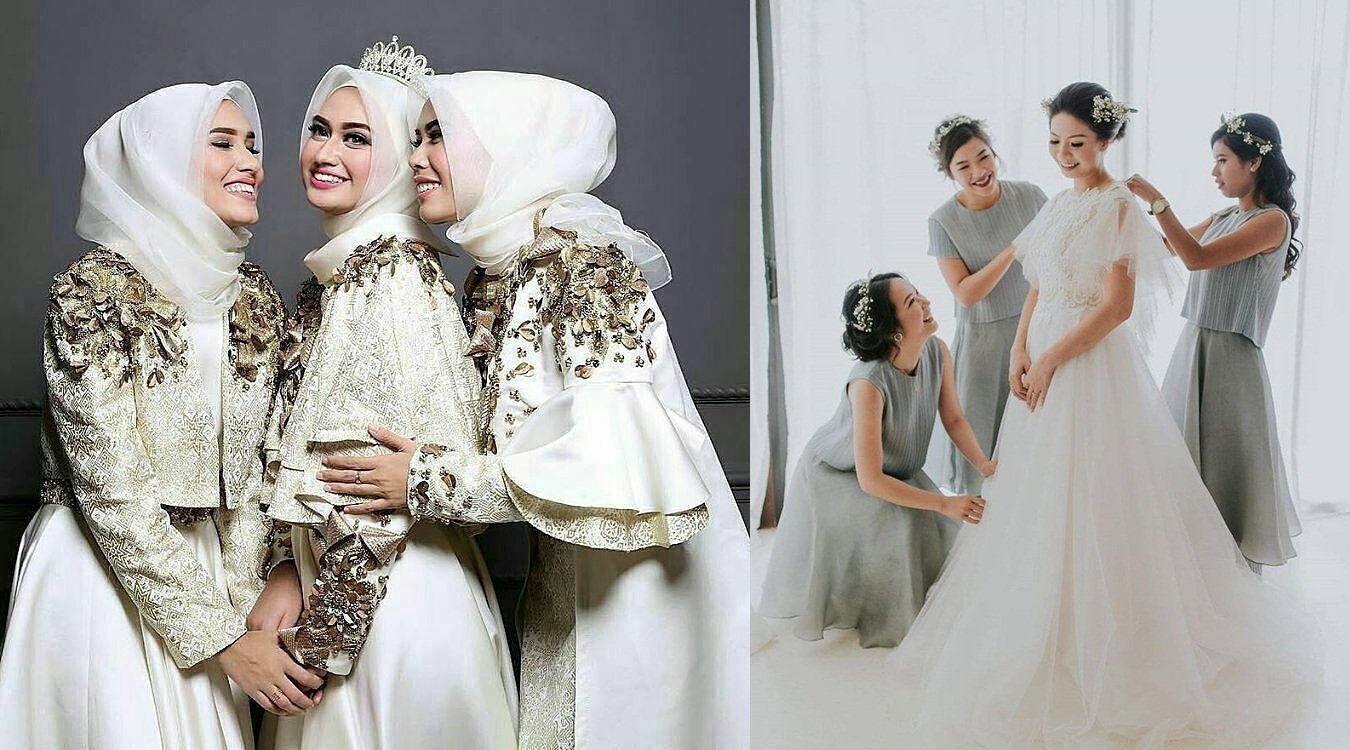 Ide Pose Cantik Saat Foto Bareng Bridesmaids Ini Bisa Kamu Tiru, Demi Album Kenangan Momen Bahagiamu