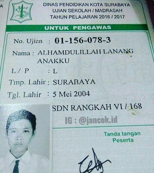 Gimana Rasanya Punya Nama 'Alhamdulillah Lanang Anakku'? Ortunya Punya Alasan Kuat Pilih Nama Itu