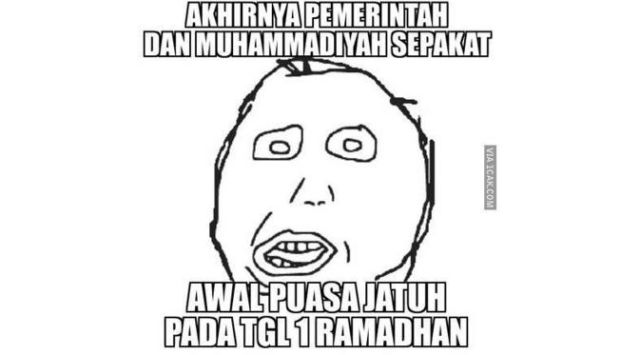 17 Meme Tentang Apa Saja yang Bakal Kamu Hadapi di Bulan Puasa Nanti, Siap Grak dari Sekarang!