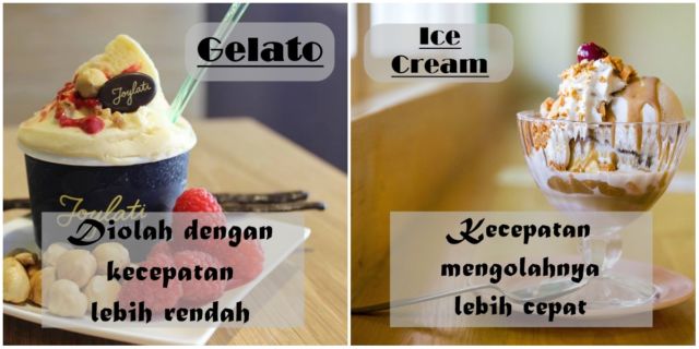 Sering Dikira Sama, Ternyata Ada Bedanya. Biar Nggak Ketipu, Kenali 8 Bedanya Ice Cream & Gelato Ini