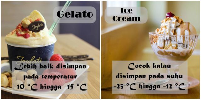 Sering Dikira Sama, Ternyata Ada Bedanya. Biar Nggak Ketipu, Kenali 8 Bedanya Ice Cream & Gelato Ini