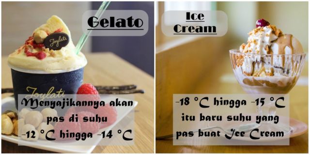 Sering Dikira Sama, Ternyata Ada Bedanya. Biar Nggak Ketipu, Kenali 8 Bedanya Ice Cream & Gelato Ini