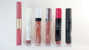 Review Perbandingan 6 Lip Cream Matte Warna Nude Harga 50 Ribuan. Manakah yang Terbaik?