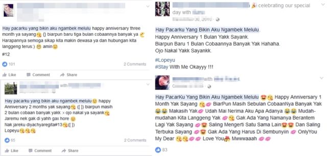 Heboh, ABG Ini Ngucapin 'Anniversary' ke Cowoknya Pas 7 Hari Jadian, Lah, Anniversary ‘Kan Artinya...