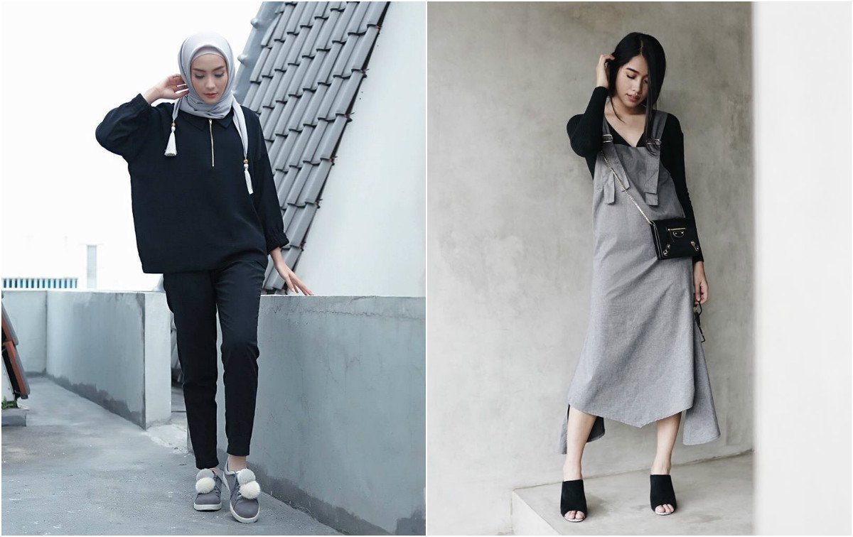 15 Inspirasi Baju Warna Gelap Buat Cewek Kurus – yang Nggak Bikin Badan Terlihat Makin ‘Lurus’