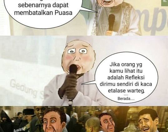 17 Meme Kocak Batal Puasa yang Pasti Bikin Kamu Ngakak, Kecuali Kamu Udah Pernah Ngelakuin Juga :)