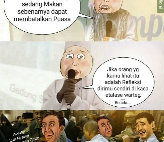 17 Meme Kocak Batal Puasa yang Pasti Bikin Kamu Ngakak, Kecuali Kamu Udah Pernah Ngelakuin Juga :)