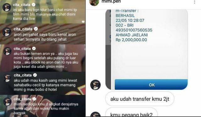 Mimi Peri Terlunta-lunta di Bandara, Wajar Netizen Bilang Aron Ashab Keterlaluan, Cuma Numpang Tenar!