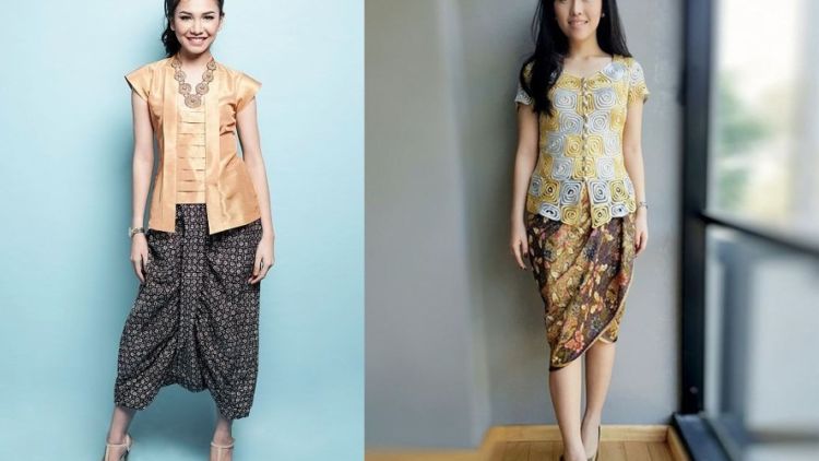 13 Inspirasi Kebaya Lengan Pendek untuk Segala Acara. Santai Tapi Tetap Terlihat Punya Pesona