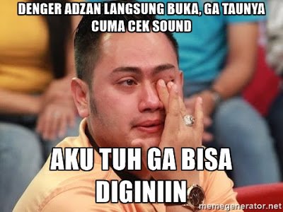 17 Meme Kocak Batal Puasa yang Pasti Bikin Kamu Ngakak, Kecuali Kamu Udah Pernah Ngelakuin Juga :)