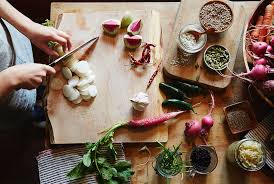 Chopping Vegetables