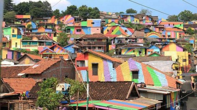 Ngehits di Media Internasional, Kampung Pelangi Semarang Mendadak Terkenal! Kaya Apa Sih Bentuknya?