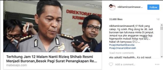 Ada yang Lucu dari Komentar Para Seleb Ini ke Kasus Pornografi Habib Rizieq-Firza, Gregetan!