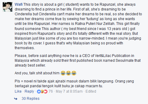 Tudung Rapunzelilah, Buku Cerita yang Dikira Mengisahkan Wanita Berjilbab Masukin Cowok ke Rumah