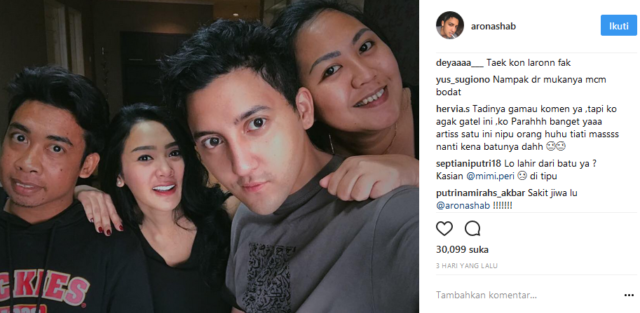 Mimi Peri Terlunta-lunta di Bandara, Wajar Netizen Bilang Aron Ashab Keterlaluan, Cuma Numpang Tenar!