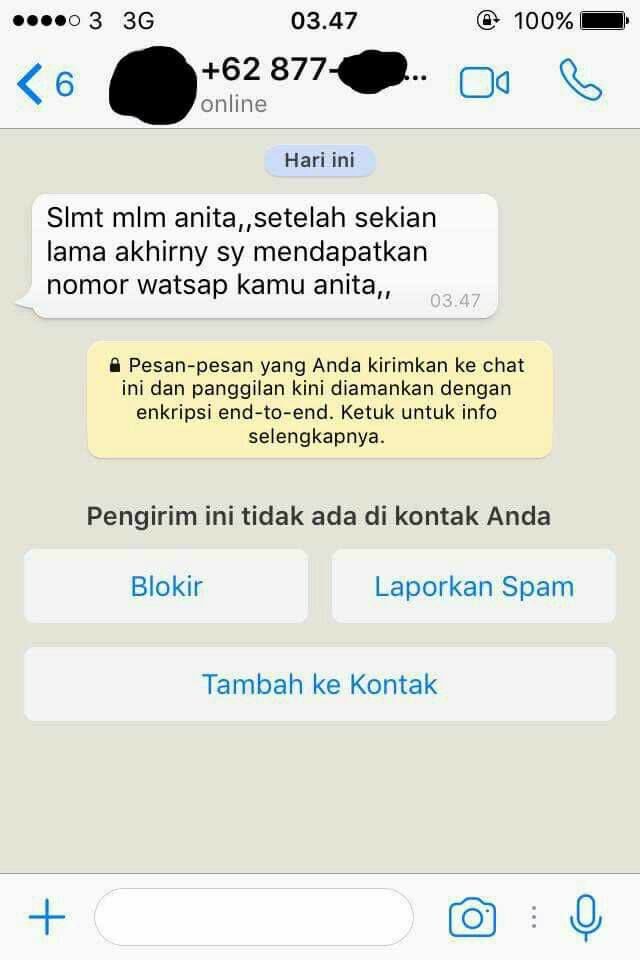 Kocak! Cowok ini Dapat Chat Salah Sambung yang Ngeyel Kalau Dirinya Adalah Anita. Cobaan Pas Sahur~