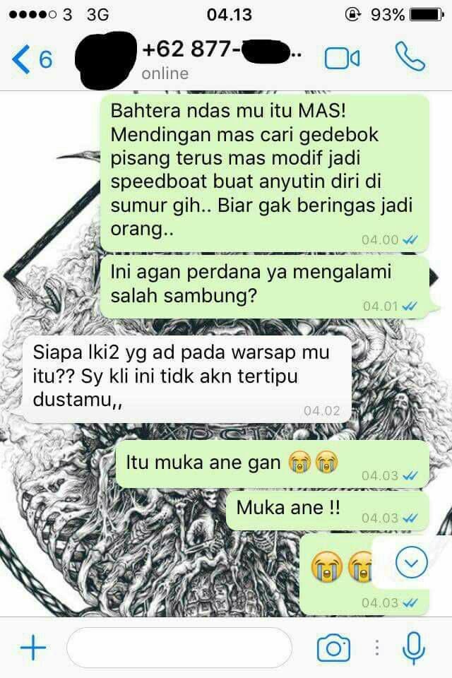 Kocak! Cowok ini Dapat Chat Salah Sambung yang Ngeyel Kalau Dirinya Adalah Anita. Cobaan Pas Sahur~