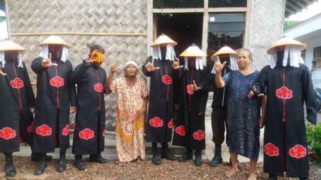 Organisasi Akatsuki di Dunia Nyata Ini Bagi-Bagi Zakat Fitrah di Bulan Puasa, Naruto Aja Kalah